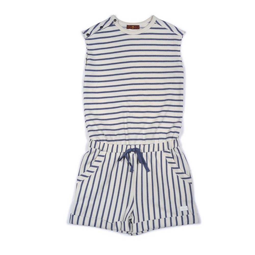 7 for All Mankind Striped Romper